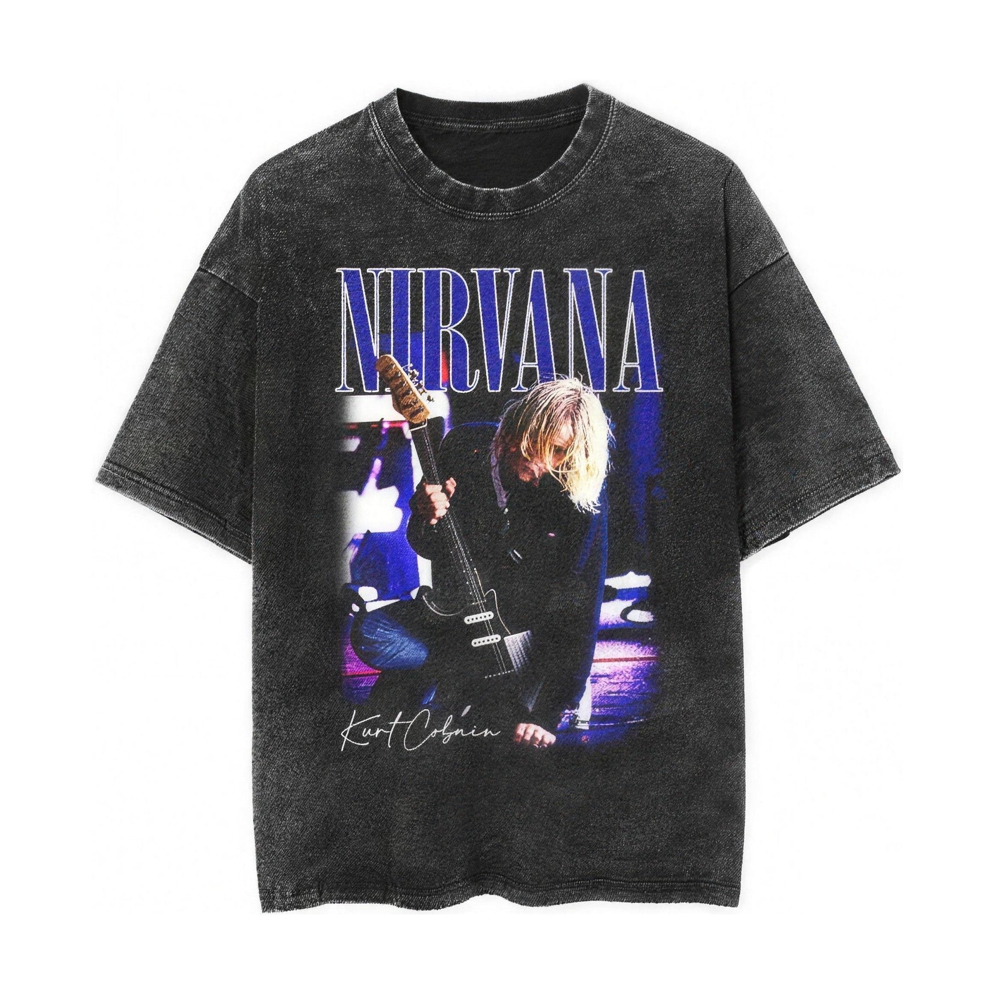 Grunge Smiley Vintage Tee